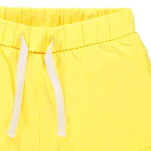 Short de felpa liso para bebé niña 