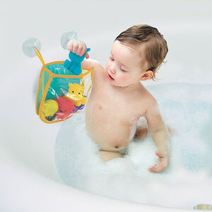 Juguetes de baño con red 4 pcs 10M+ 
