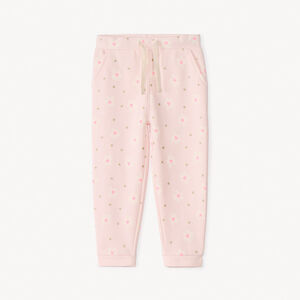 Jogging de felpa estampado para niña bebé 