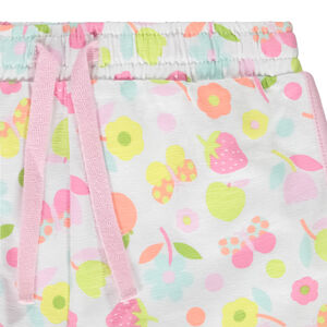Short de jersey estampado fantasía para bebé niña 