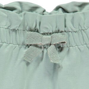 Pantalón jogging liso con lazo para bebé niña  Main Pantalón jogging liso con lazo para bebé niña