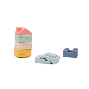 Juego de apilables Soft Towering Blocks +18M 