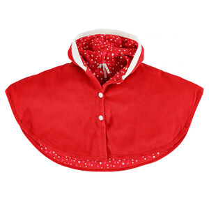 Capa de terciopelo de estilo navideño 