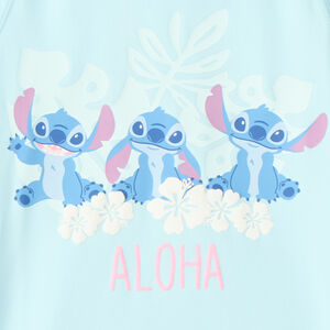 Camiseta de manga larga anti-UV SPF 50+ Stitch Disney para niña 