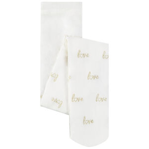 Medias finas con estampado de corazones para niña  Main Medias finas con estampado de corazones para niña