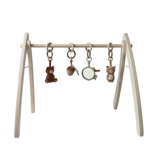 Set de 4 juguetes colgantes para arco de estimulación Rey de los Bosques 