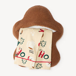 Organizador de pelele biscuit de Noël en sherpa niña 