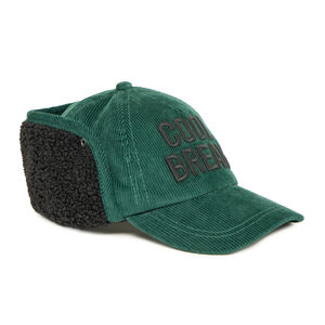 Gorra de niño de terciopelo con forro de sherpa. 