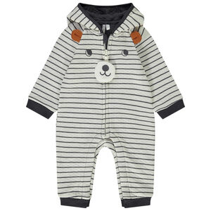 Combinaison larga lúdica con capucha para bebé niño 