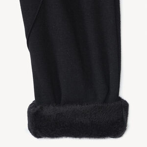 Pantalón jogging de felpa con forro sherpa liso para niño 