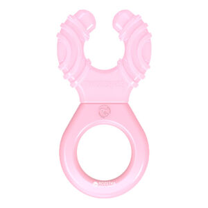 Mordedor refrescante 2M+ rosa pastel 