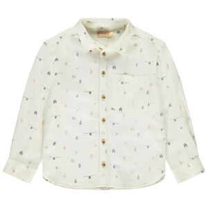 Camisa de manga larga estampada de Navidad para niño 