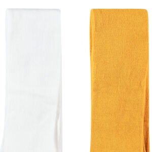 Lote de 2 pares de leotardos gruesos para bebé niña 