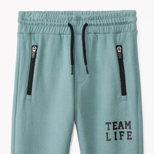 Conjunto de chándal en felpa piqué para niño 