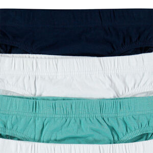 Pack de 7 slips de algodón liso 