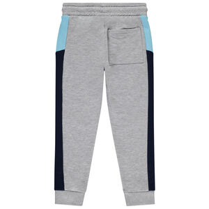 Pantalón jogging de felpa con empiñeces contrastantes niño 