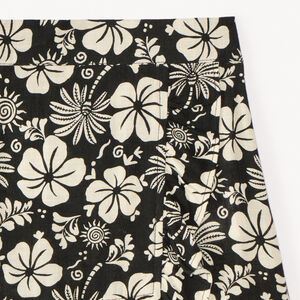 Falda-short de corte envolvente con estampado floral niña 