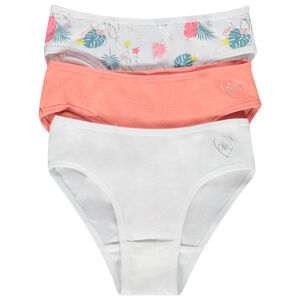 Pack de 3 braguitas de jersey para niña 