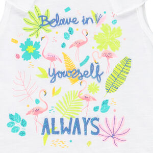 Conjunto de playa sin mangas y short para niña  Main Conjunto de playa sin mangas y short para niña