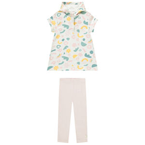 Conjunto 2 piezas vestido estampado arty para bebé niña 