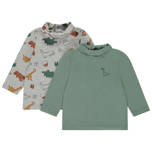 Pack de 2 peleles con estampado para bebé niño 