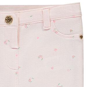 Jeggings de felpa estampados para bebé niña 