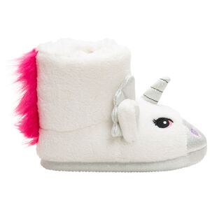 Patucos de unicornio en forma de botas para niña bebé 