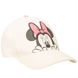 Casquette en twill motif Minnie Disney avec sequins fille 