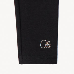 Lote de 2 leggings lisos para niña 