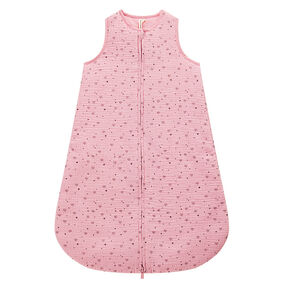 Saco de dormir TOG 2 con estampado de corazones en gasa de algodón  Main Saco de dormir TOG 2 con estampado de corazones en gasa de algodón