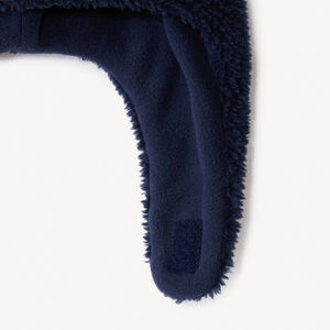 Gorro de sherpa con orejas de osito para bebé niño 