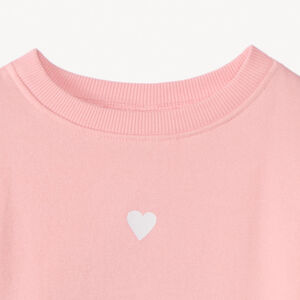 Conjunto sudadera y pantalón de jogging liso para bebé niña 