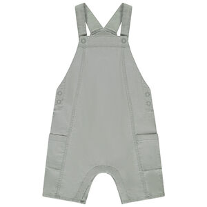 Pelele corto de tela unida para bebé niño 