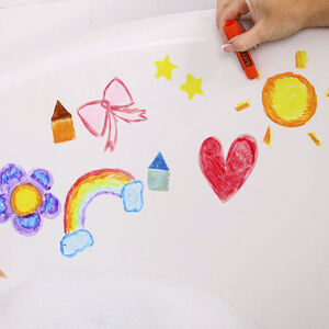 Juego para el baño 10 lápices Baff Paints  