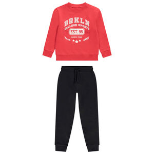 Conjunto de jogging de felpa con estampado fantasía para niño  Main Conjunto de jogging de felpa con estampado fantasía para niño