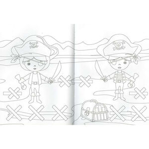 Libro Washi tape para colorear Aventuras +4A 