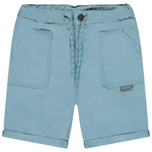 Bermudas de tela con bolsillos para bebé niño 