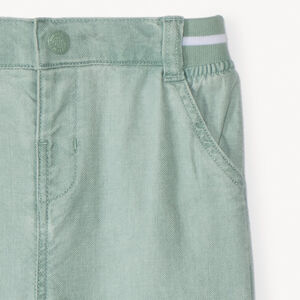 Pantalón recto con cintura elástica para bebé niño 