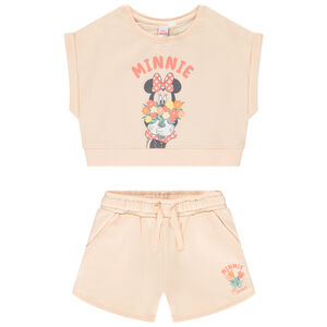 Conjunto camiseta de corte boxy + short Minnie Disney para niña  Main Conjunto camiseta de corte boxy + short Minnie Disney para niña