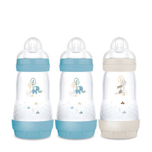 Set de 3 biberones Easy Start anticólicos 260 ml océano/ arena 