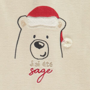 Pijama de 2 piezas de Navidad para bebé con acabados diferentes según la edad  Main Pijama de 2 piezas de Navidad para bebé con acabados diferentes según la edad