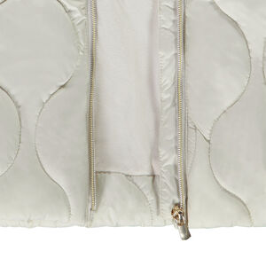 Doudoune larga sin mangas con capucha para niña 