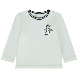 T-shirt manches longues esprit polo pour bébé garçon 