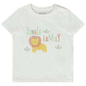 Camiseta de manga corta con estampado fantasía para bebé niño 