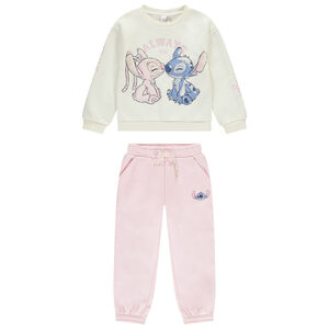 Conjunto de jogging y sudadera Stitch Disney para niña 