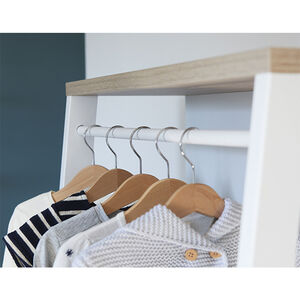 Perchero con 1 cajón Marcel 