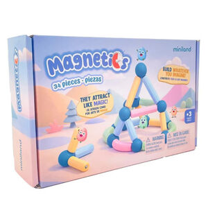Juego magnético de construcción Magnetics 34 piezas 