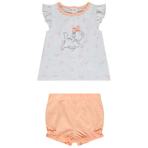 Ensemble t-shirt + bloomer Marie Disney pour bébé fille 