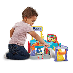 Juguete Taller mecánico Tut Tut Bólidos y coche Pistón +1 año 