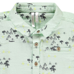 Conjunto de 2 piezas con camisa estampada para bebé niño 